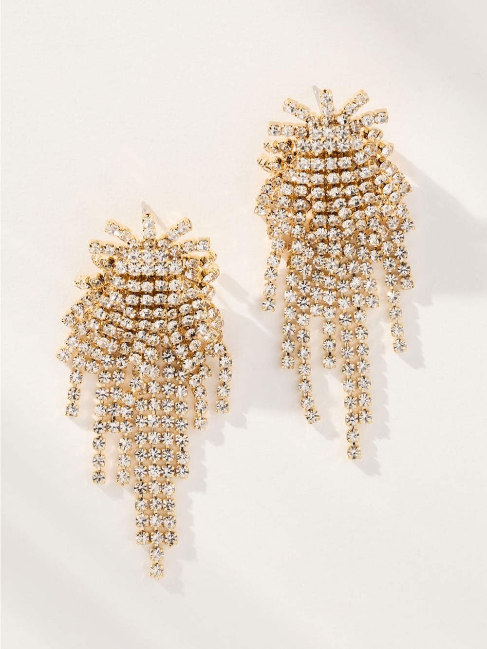 Anthropologie Crystal Firework Earrings - Picture 1 of 2